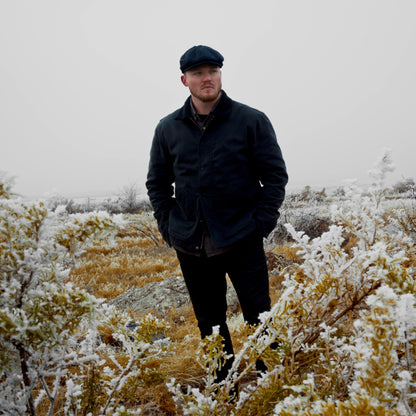 Gorra Newsboy Brooklyn de Jaxon & James Azul Marino al por mayor