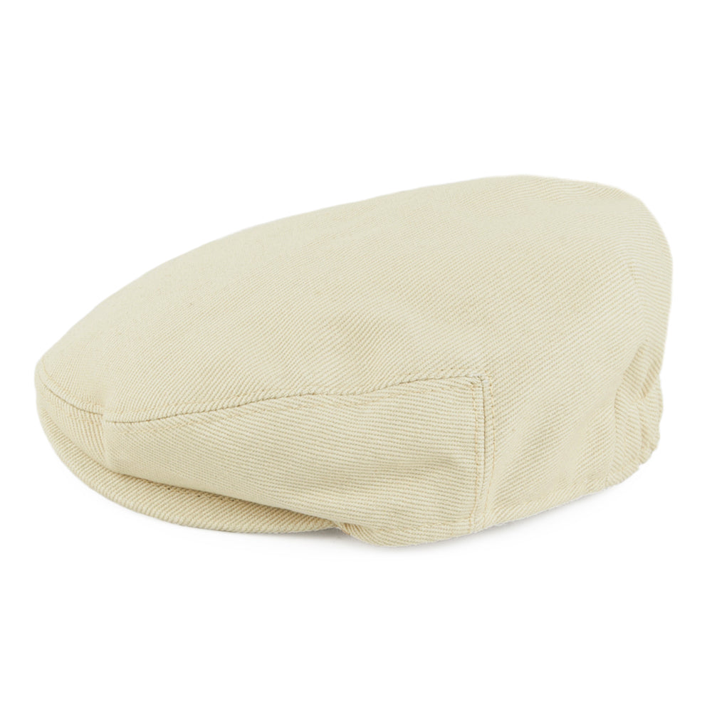 Gorra plana bebé de Jaxon & James Beige al por mayor