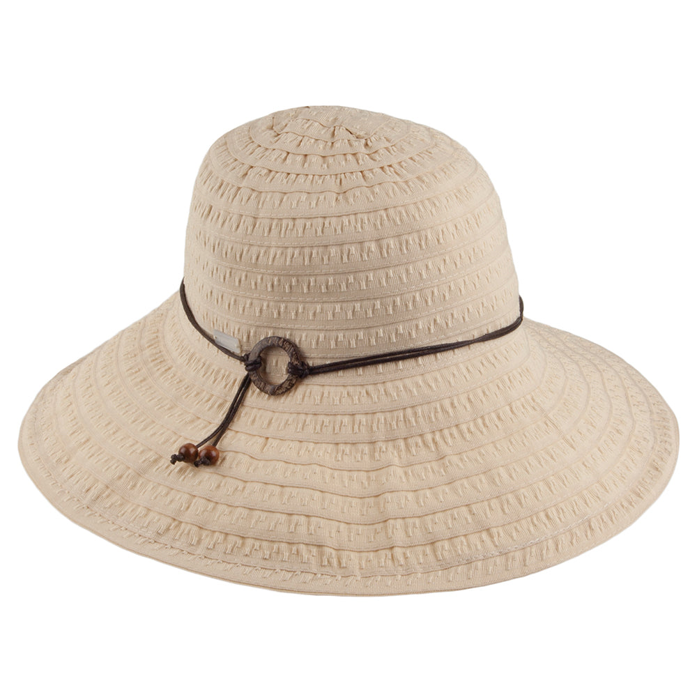 Sombrero Coconut Ring Safari de Betmar - Natural