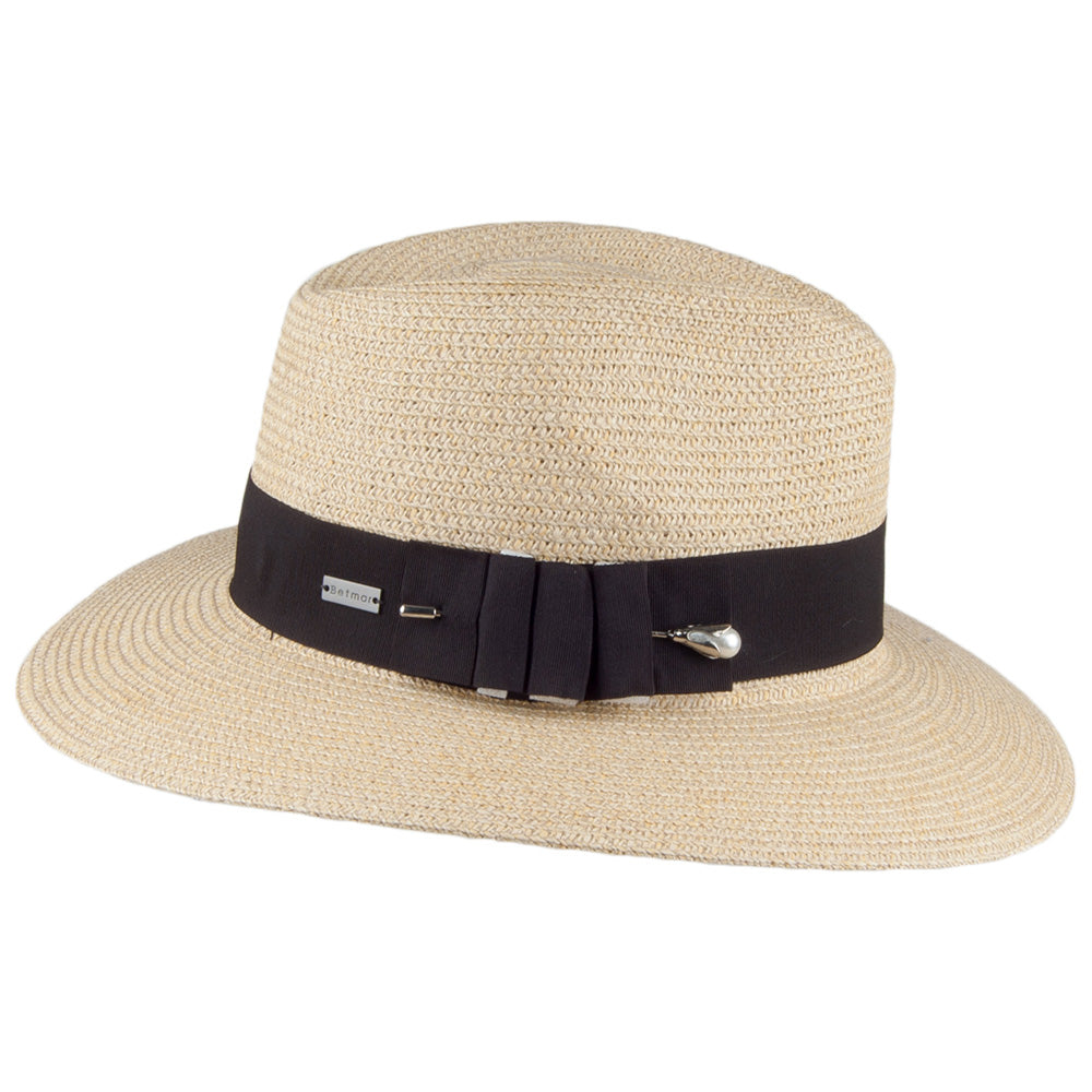Sombrero Fedora Safari Ellery de Betmar - Natural
