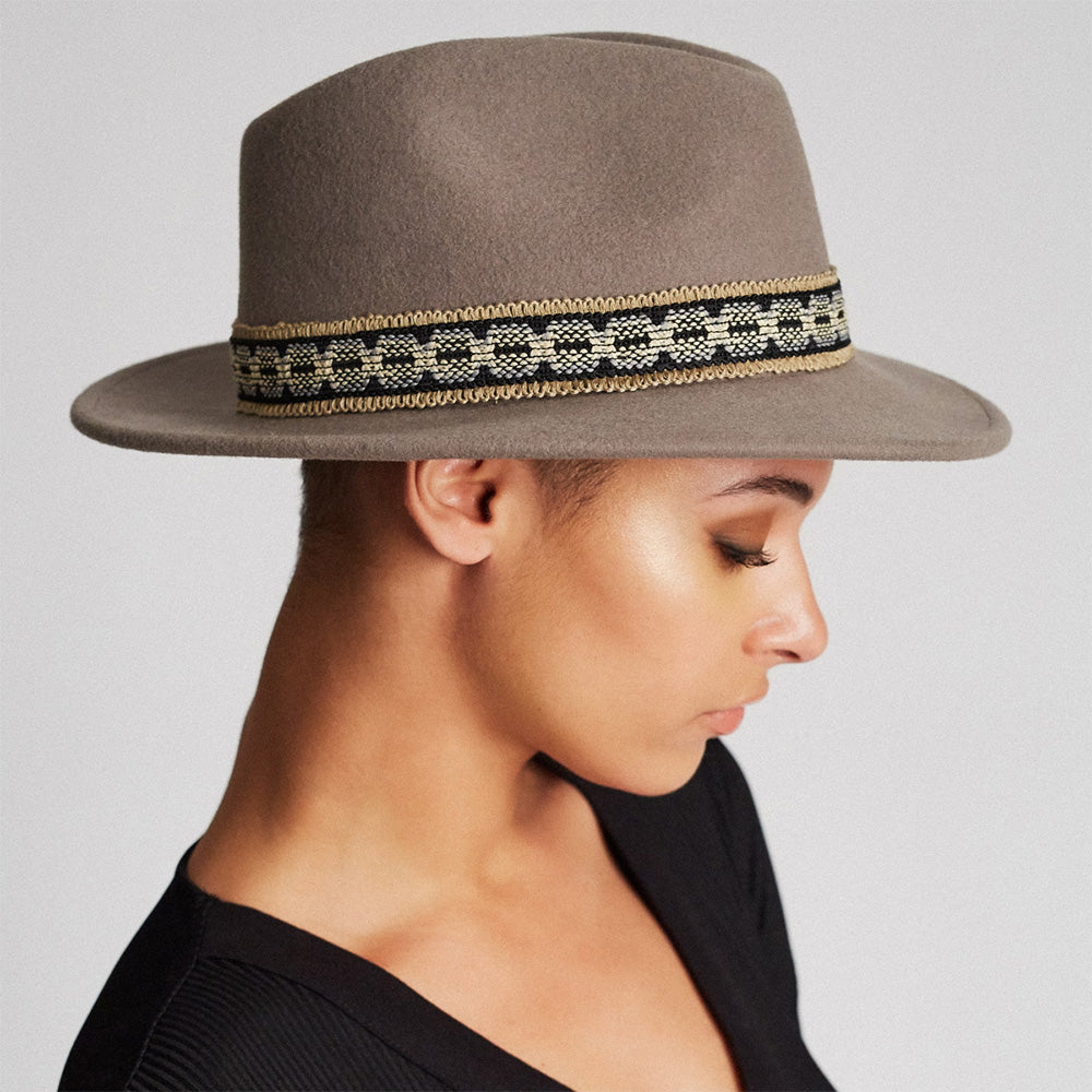 Sombrero Fedora Fiona II de Brixton - Natural