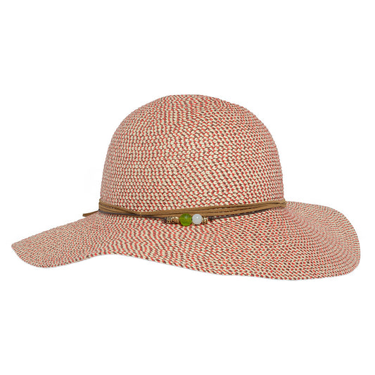 Sombrero Sol Seeker de Sunday Afternoons - Natural-Rojo