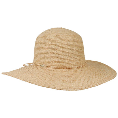 Sombrero de rafia Trenzado de Scala - Natural