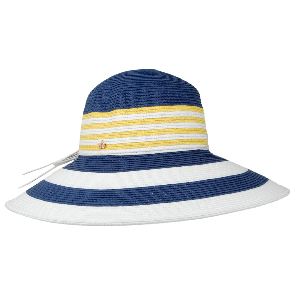 Sombrero Ahina Lampshade de Cappelli - Azul Marino-Multi