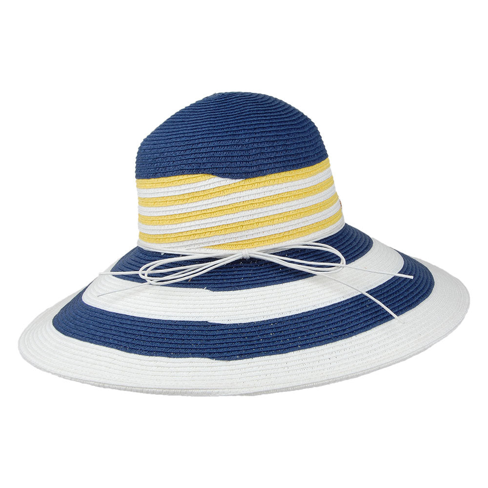 Sombrero Ahina Lampshade de Cappelli - Azul Marino-Multi