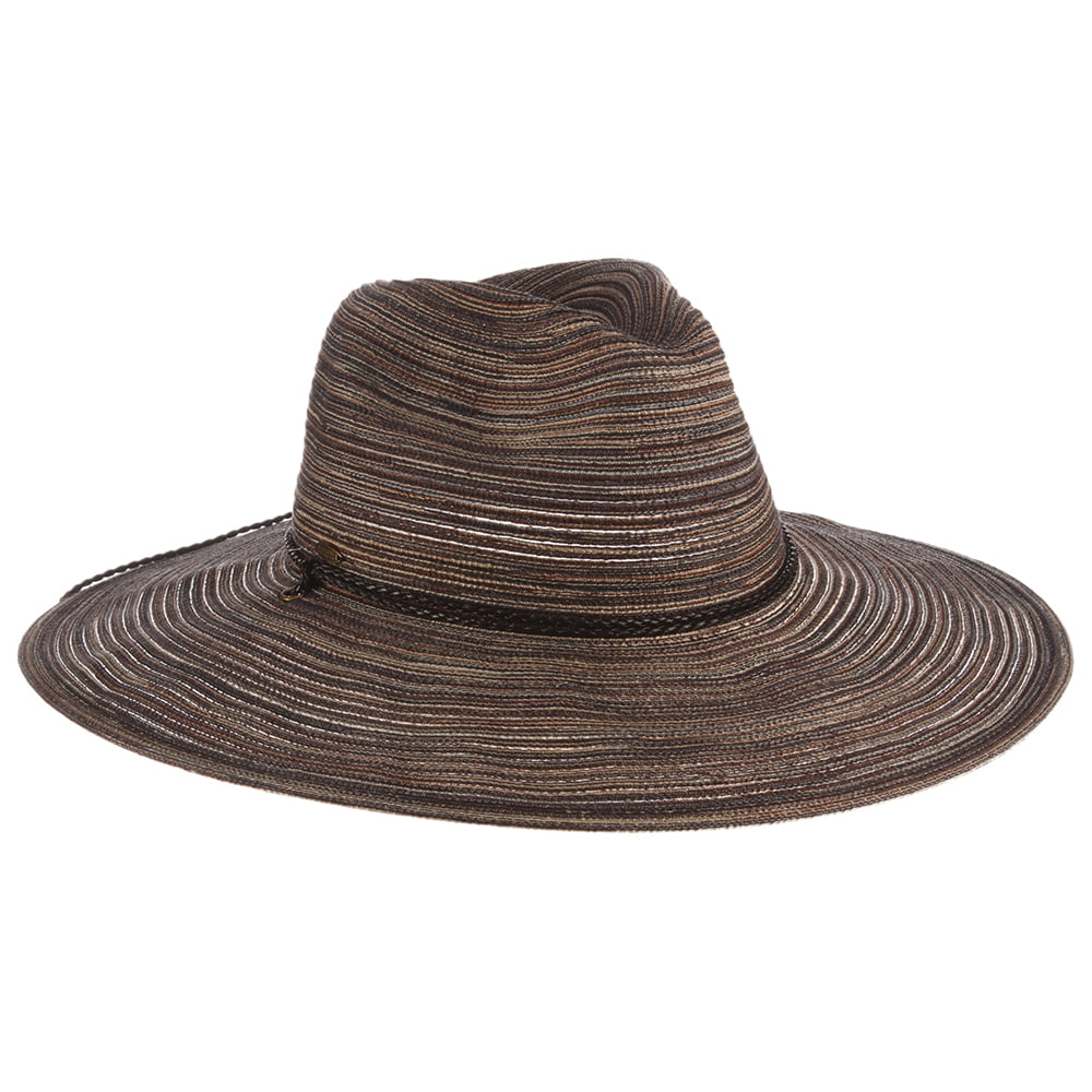 Sombrero Fedora Safari Paignton de Scala - Negro