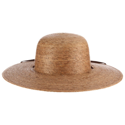 Sombrero Borocay de Palma trenzada de Scala - Té