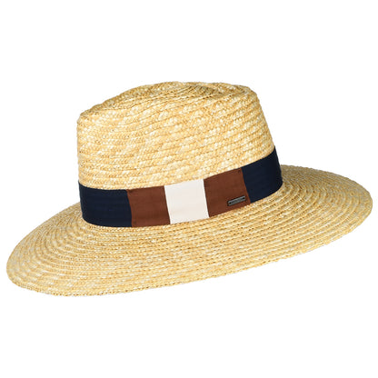 Sombrero de sol Joanna de paja de Brixton - Miel