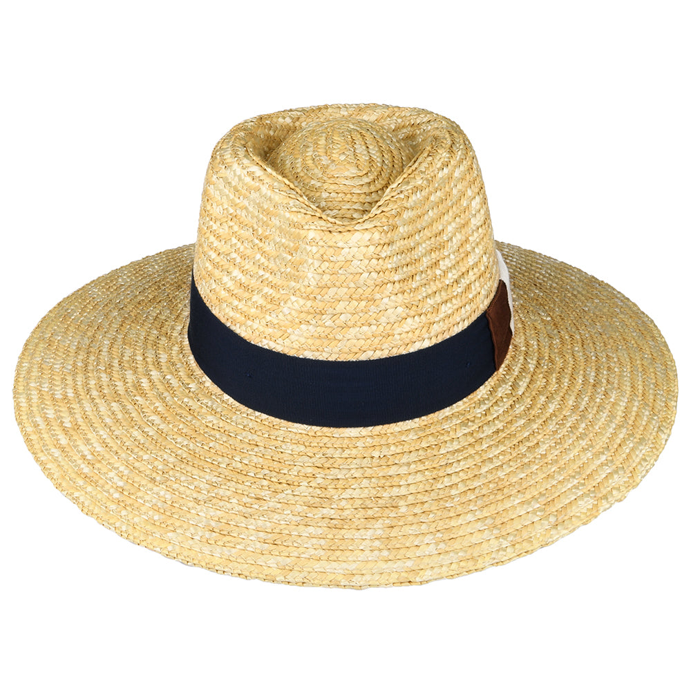Sombrero de sol Joanna de paja de Brixton - Miel