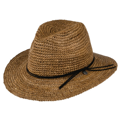 Sombrero Fedora Celery de paja de Barts - Marrón Claro