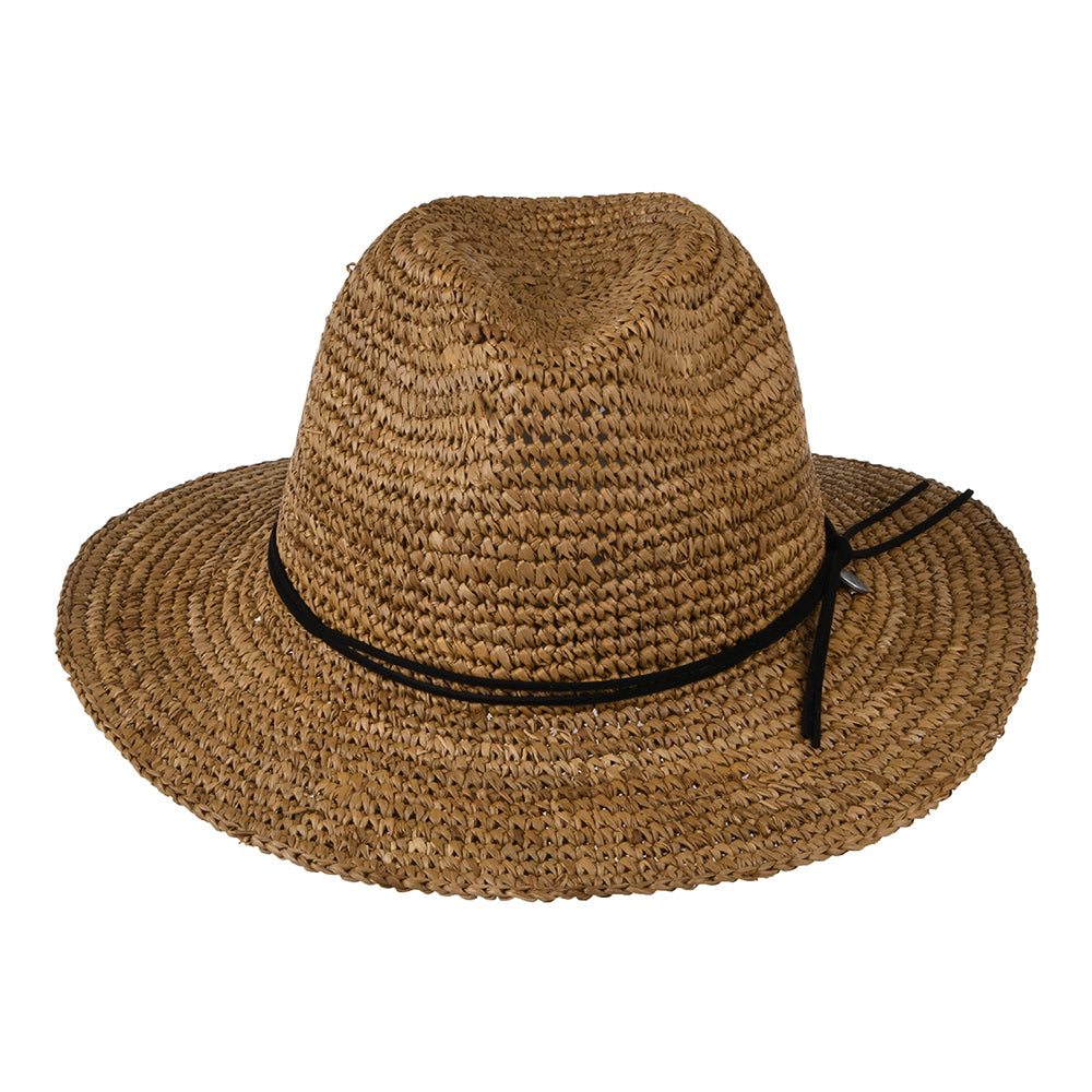 Sombrero Fedora Celery de paja de Barts - Marrón Claro