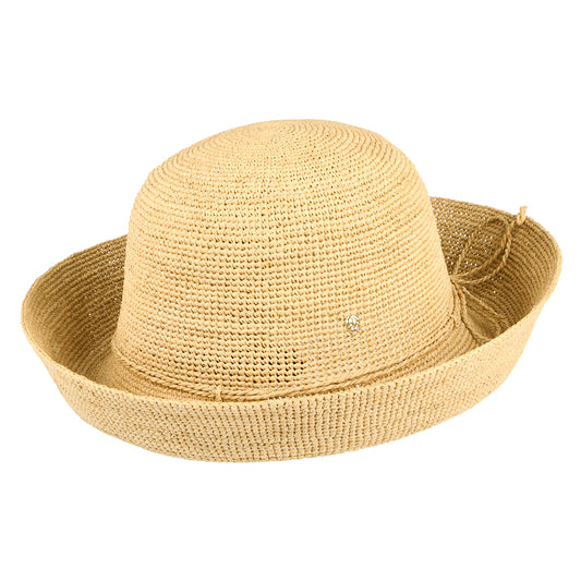 Sombrero de Sol Provence 10 plegable de paja de rafia de Helen Kaminski - Natural