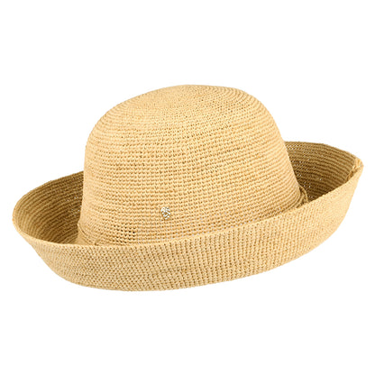 Sombrero Provence 10 plegable de paja de rafia de Helen Kaminski - Natural