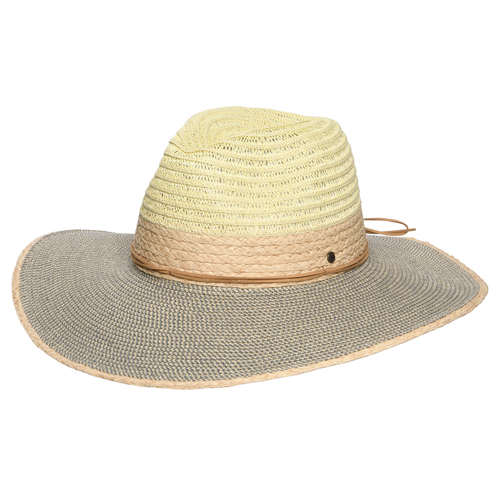 Sombrero Fedora Valencia Summer de Sunday Afternoons - Natural-Vaquero