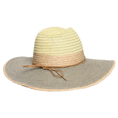 Sombrero Fedora Valencia Summer de Sunday Afternoons - Natural-Vaquero