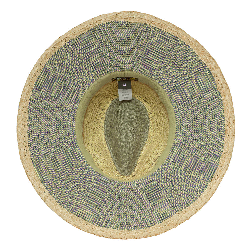 Sombrero Fedora Valencia Summer de Sunday Afternoons - Natural-Vaquero