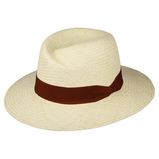 Sombrero Panamá Fedora Florence de Failsworth - Natural-ladrillo