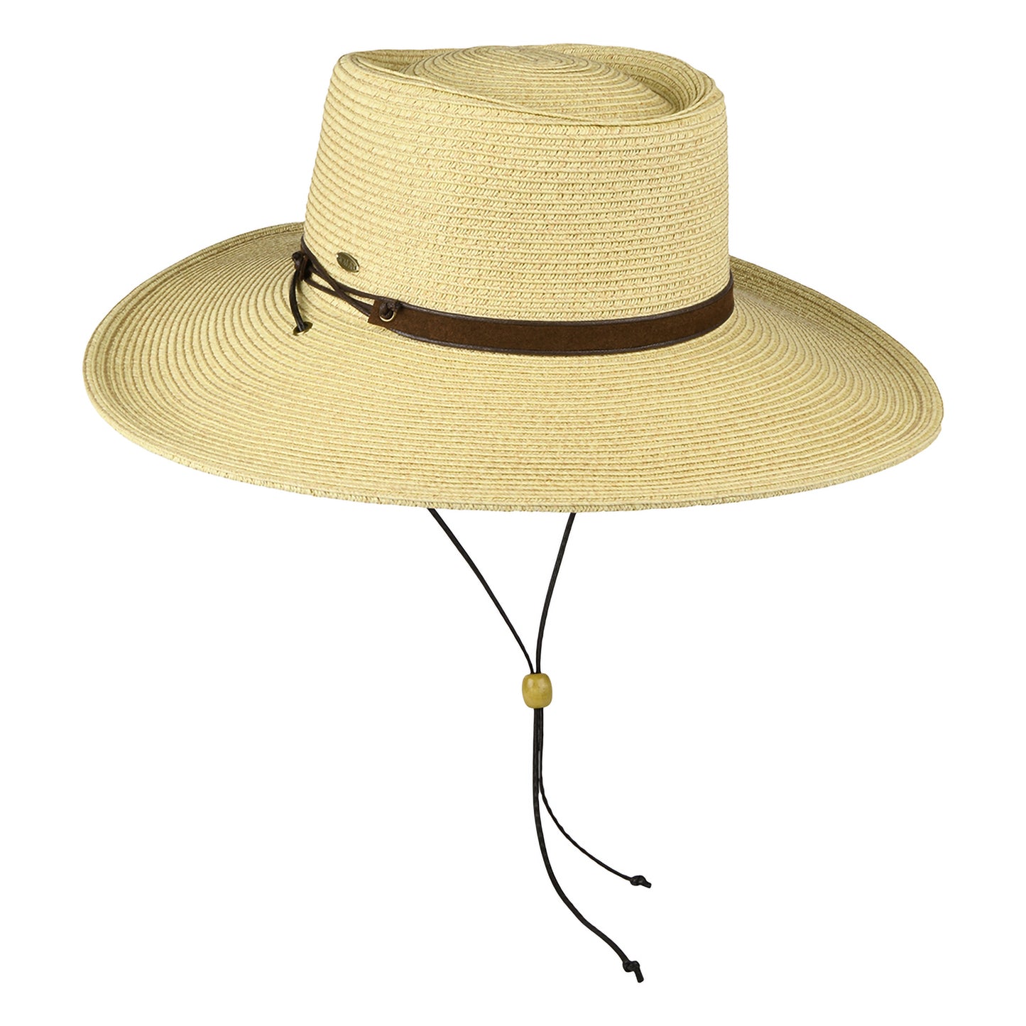 Sombrero Boater Bruges de trenza de papel de Scala - Natural