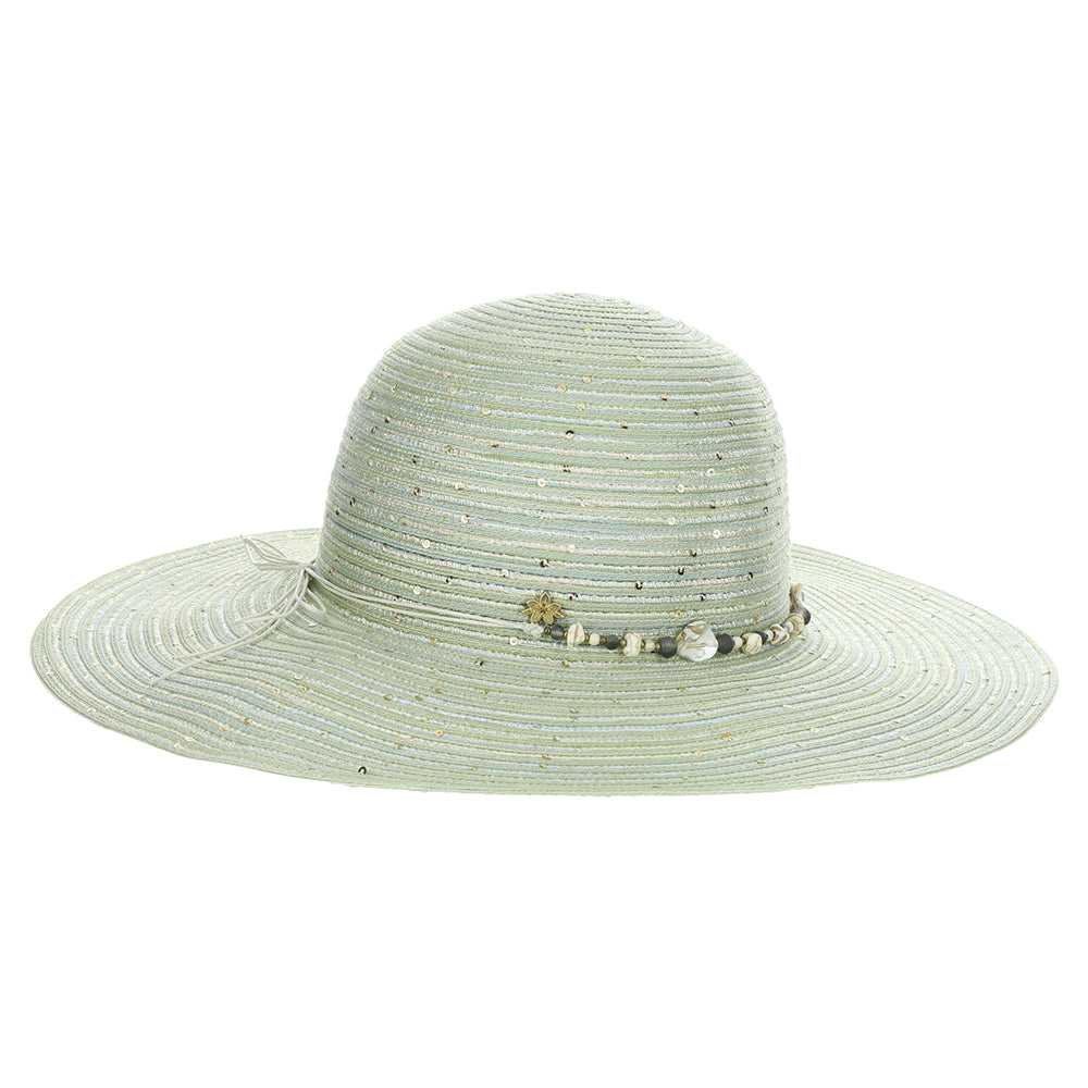 Sombrero de Sol Jensen Flexible de Cappelli - Salvia
