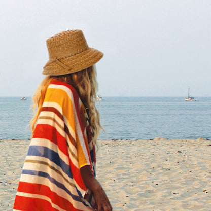 Sombrero de pescador Sorina de trenza de papel de Cappelli - Tostado