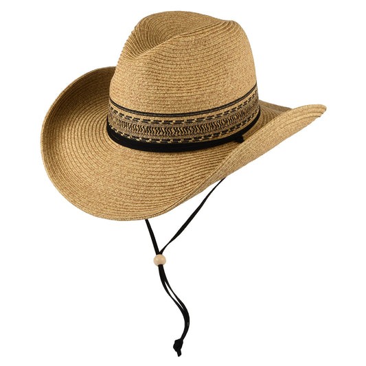 Sombrero Cowboy Santa Fe de Jaxon & James - Tostado