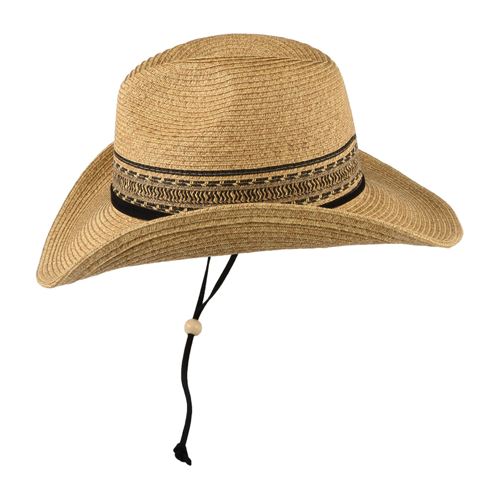 Sombrero Cowboy Santa Fe de Jaxon & James - Tostado