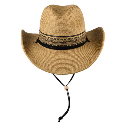 Sombrero Cowboy Santa Fe de Jaxon & James - Tostado
