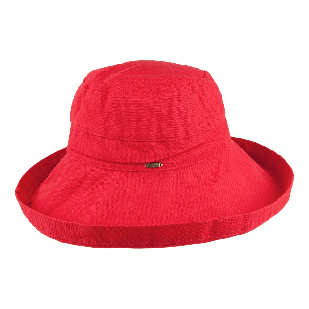 Sombrero Lanikai plegable de Scala - Rojo