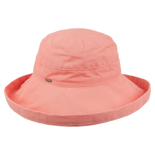 Sombrero de Sol Lanikai plegable de Scala - Melocotón