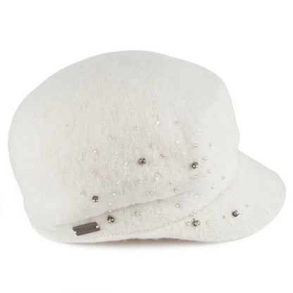 Gorra Baker Boy Lynn de Betmar - Blanco invernal