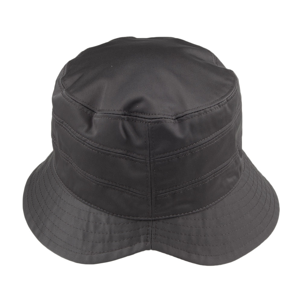 Sombrero de pescador Maggie de nylon de Scala - Antracita