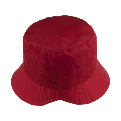 Sombrero de pescador Maggie de nylon de Scala - Vino
