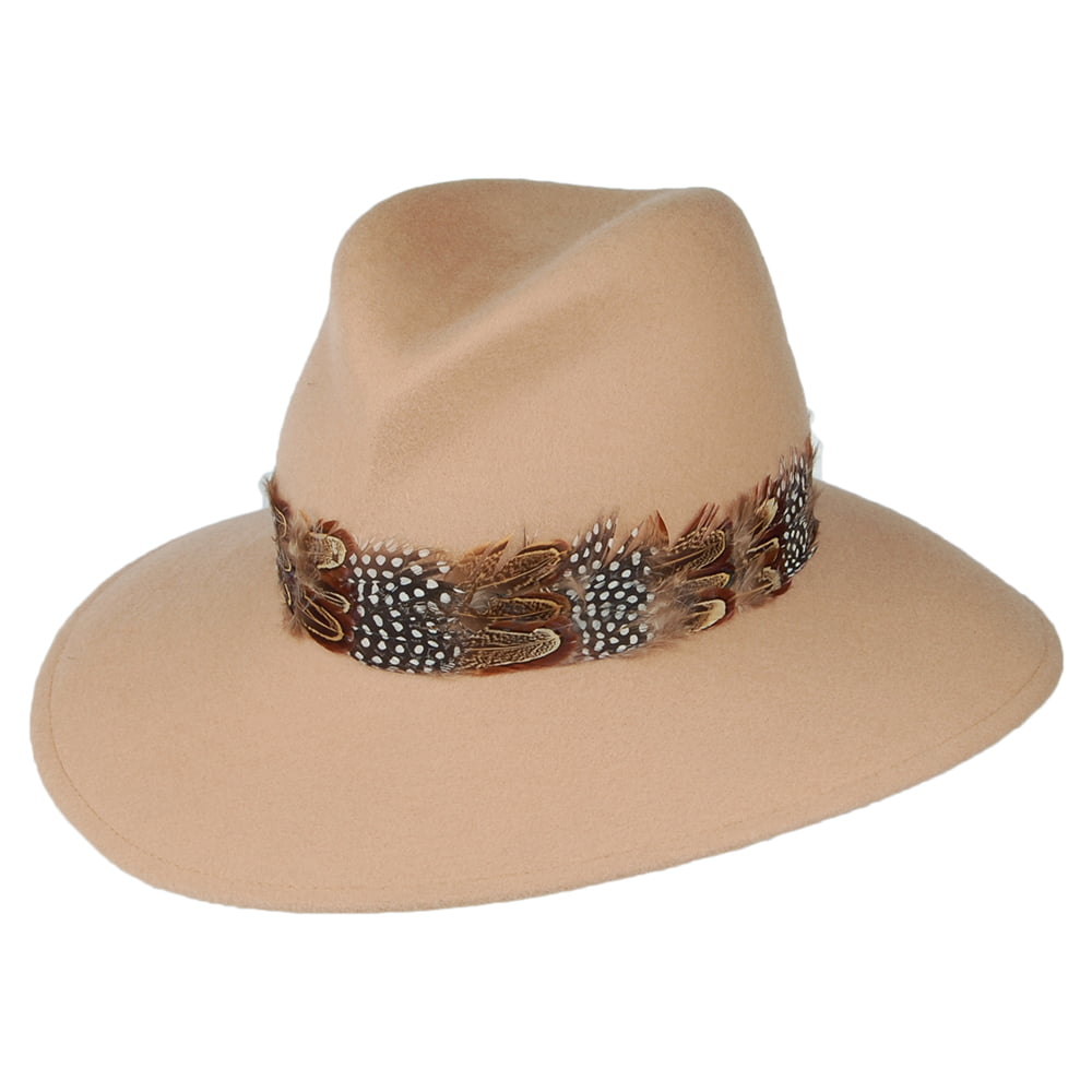 Sombrero Fedora Penelope Country de Whiteley - Camel