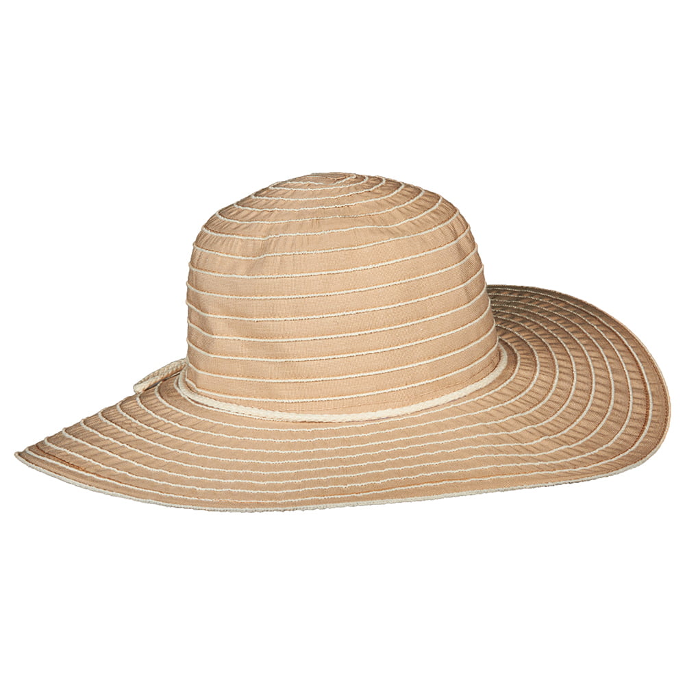 Sombrero Sonia de ala ancha de Scala - Kaki