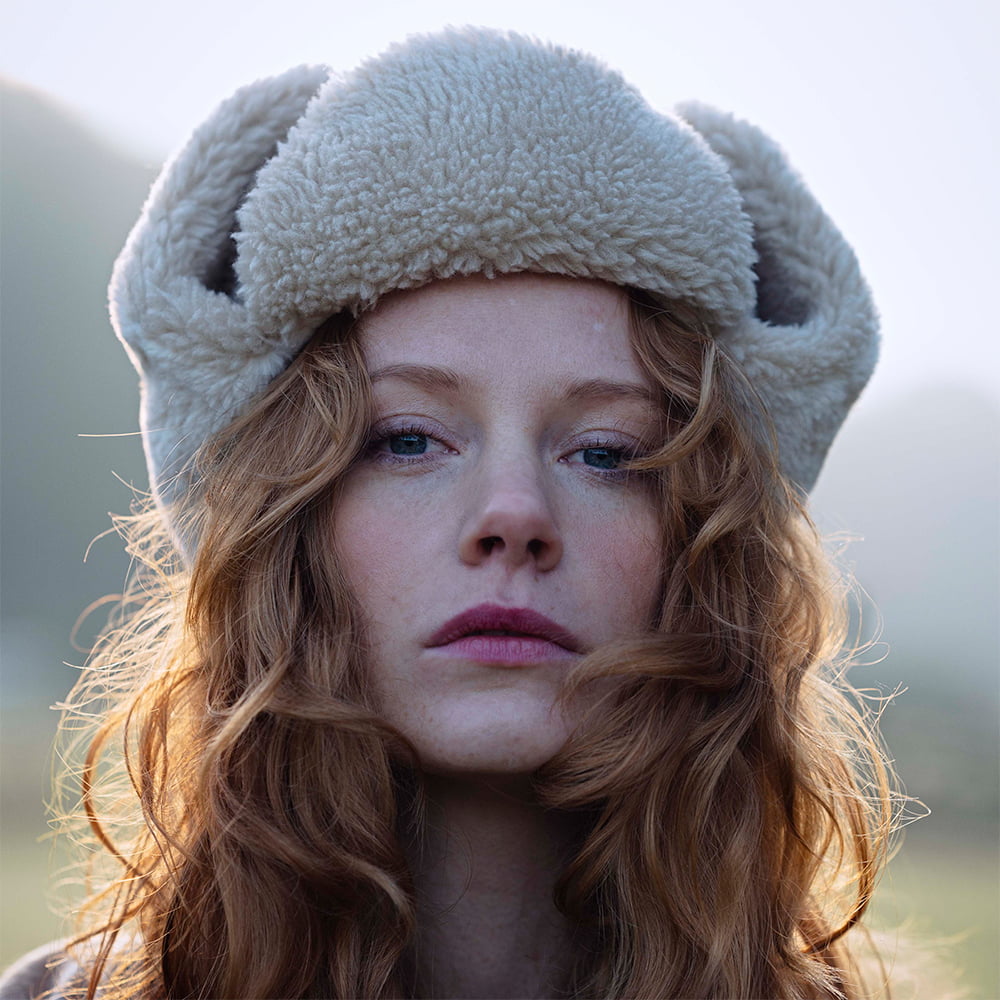 Gorro Aviador Lucerne Bomber de piel sintética de Barts - Beige