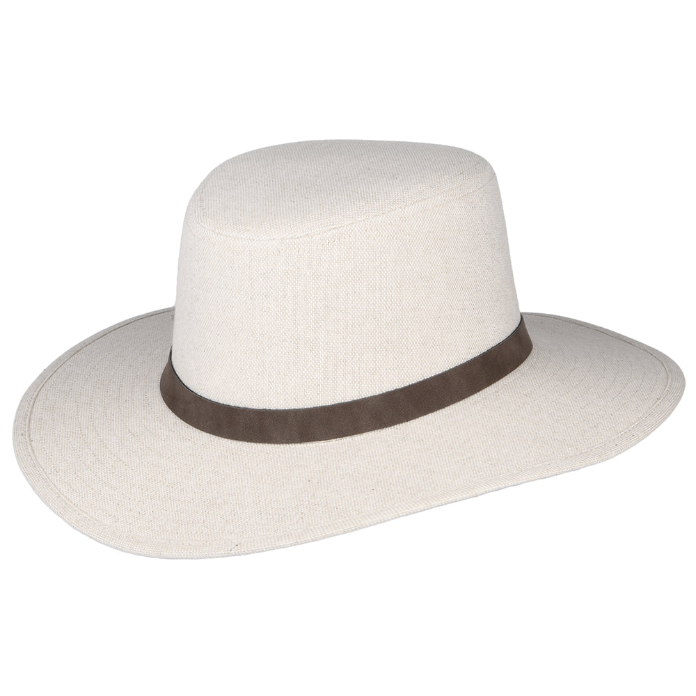 Sombrero Fedora mujeres Badminton de Failsworth - Natural