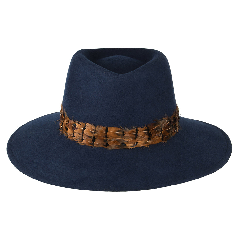 Sombrero Fedora impermeable de Failsworth - Azul Marino