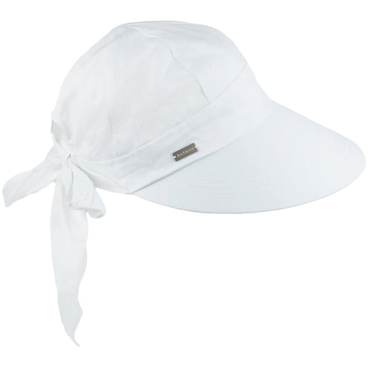 Visera Face Framer de Betmar - Blanco