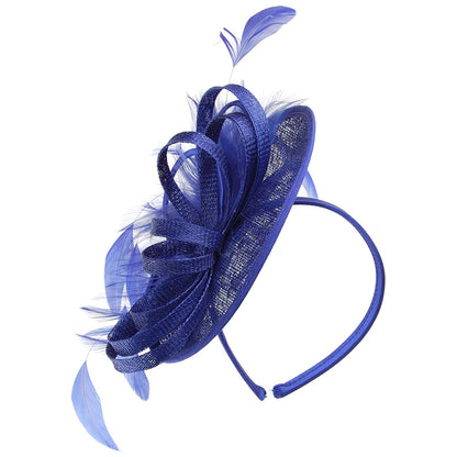 Tocado Aria Disco de Jane Anne Designs - Azul Cobalto