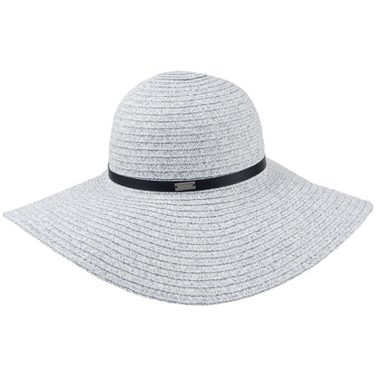 Sombrero Ramona de ala ancha de Betmar - Gris Multi