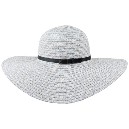 Sombrero Ramona de ala ancha de Betmar - Gris Multi