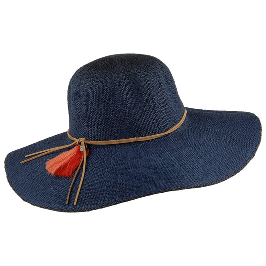 Sombrero flexible Alecan de ala ancha de Barts - Azul Marino