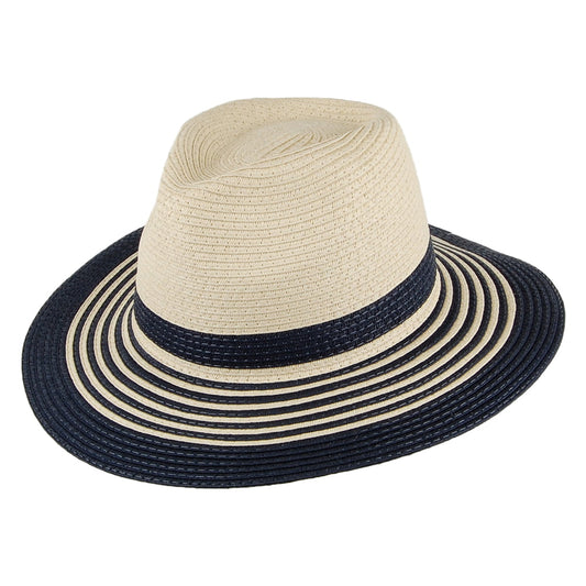 Sombrero Fedora Dora Summer de Joules - Natural-Azul Marino