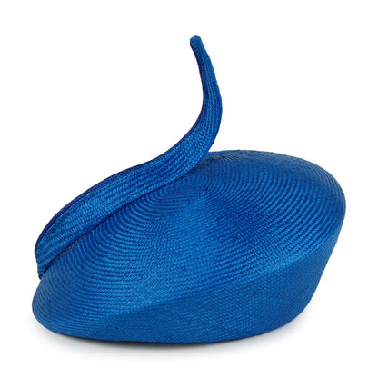 Sombrero Pillbox Luna de paja de Whiteley - Azul