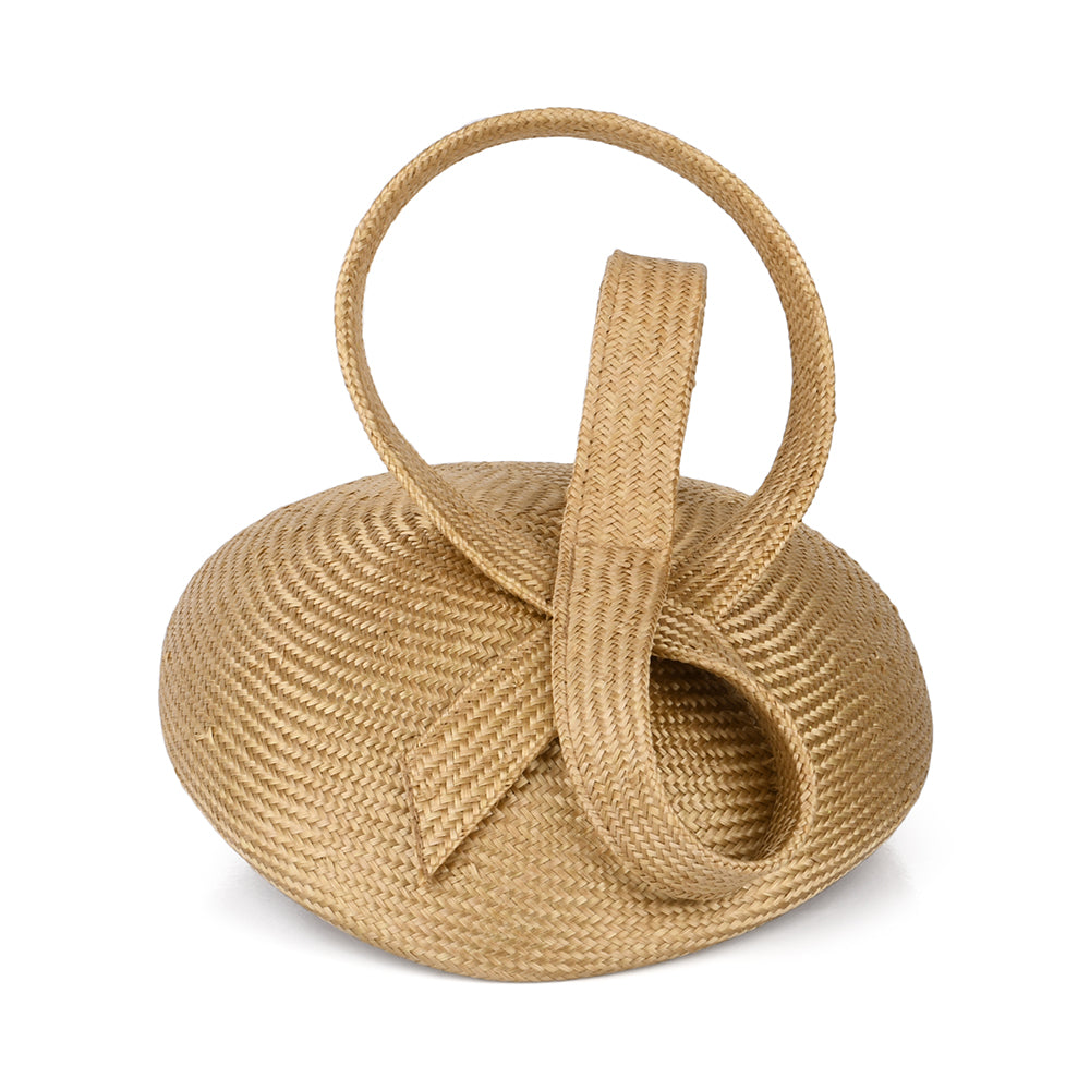 Sombrero Pillbox Jenny de paja de Whiteley - Café