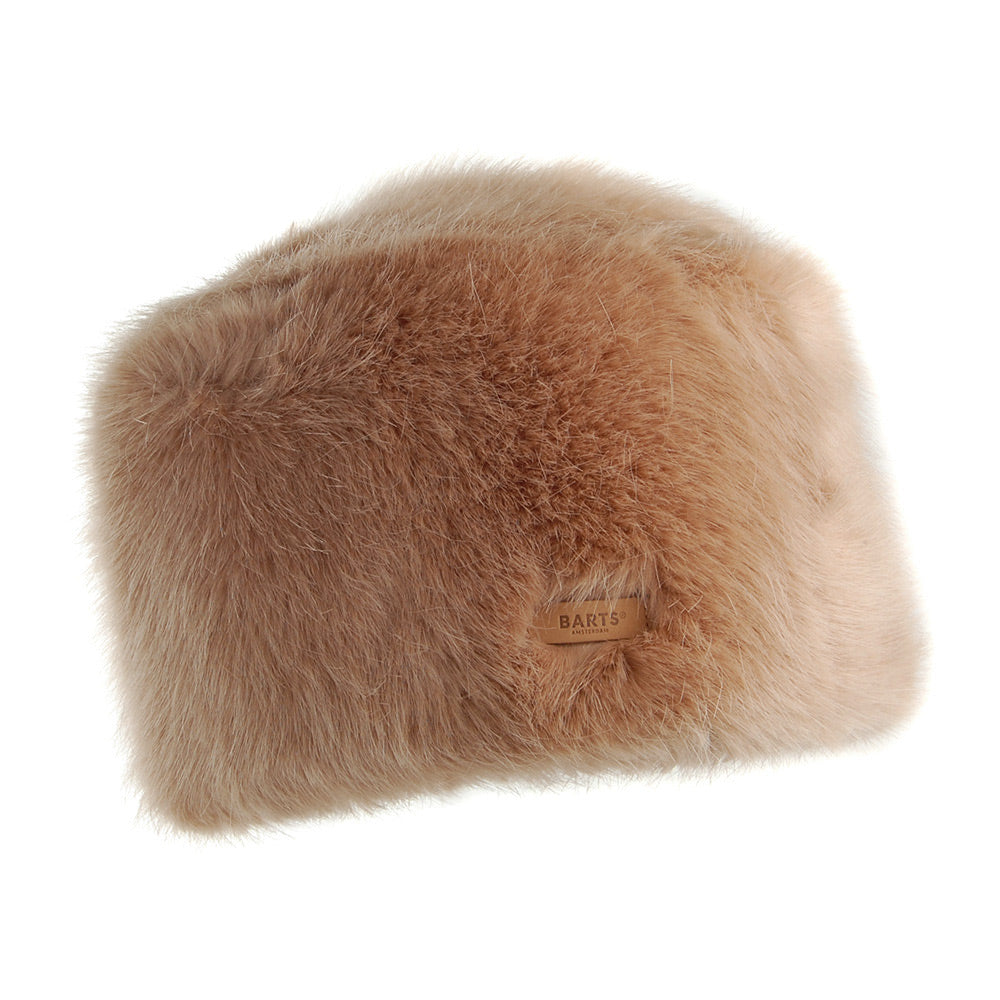Sombrero invierno Pillbox Josh piel sintética de Barts - Marrón Claro