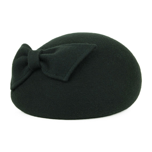 Sombrero Pillbox Kate con lazo de Whiteley - Bosque