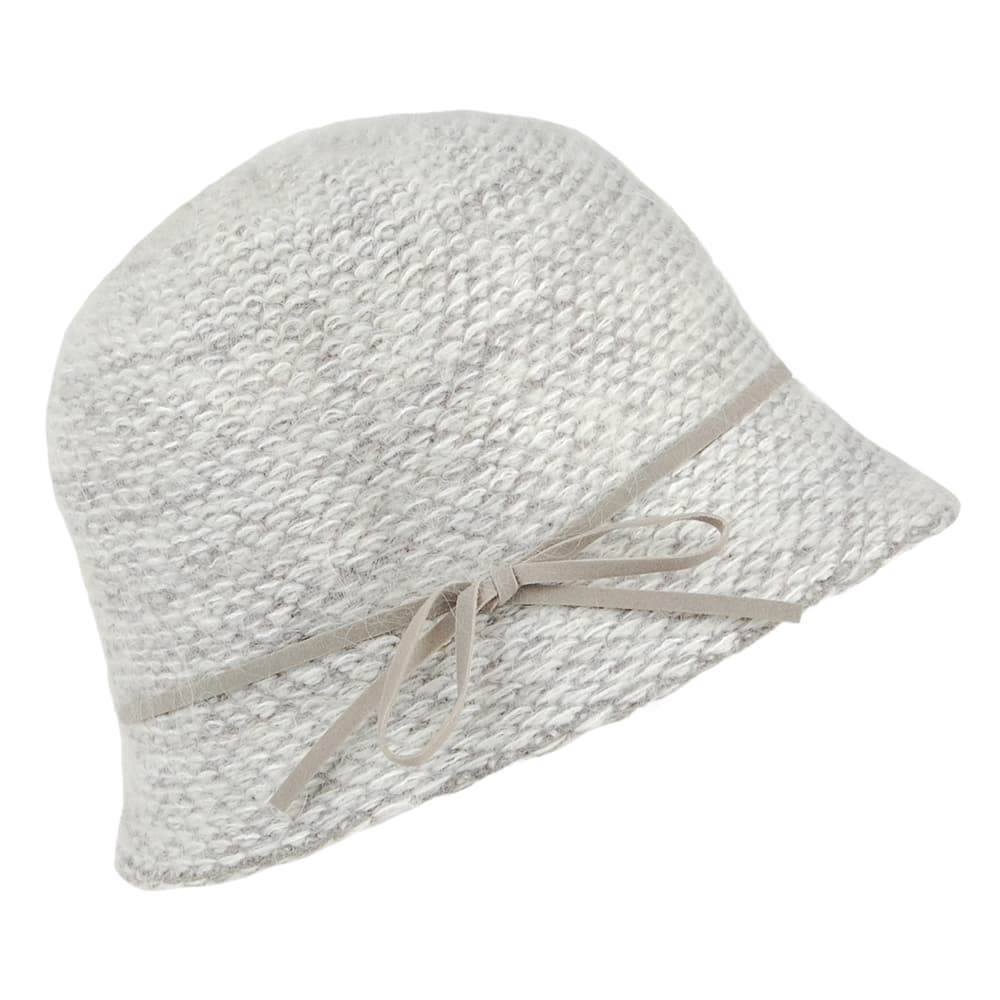 Sombrero Cloche mujeres Lauren Invierno de Dorfman Pacific - Mezcla de grises