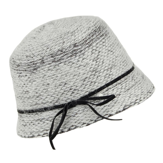 Sombrero Cloche mujeres Lauren Invierno de Dorfman Pacific - Mezcla de Negros
