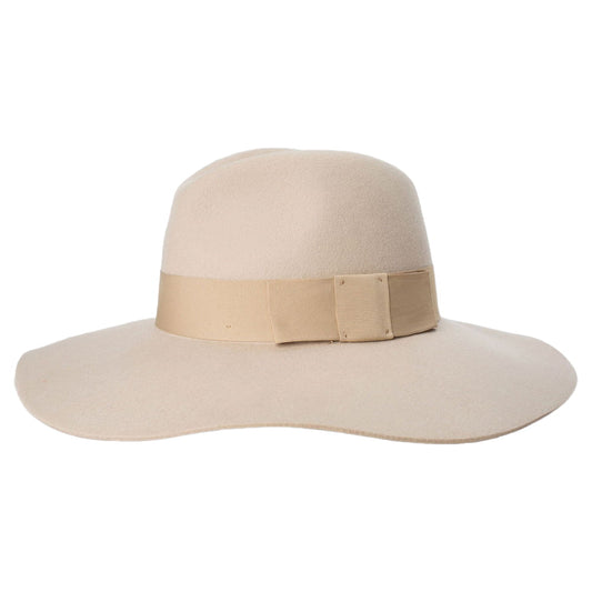 Sombrero flexible Piper de Brixton - Blanco Marfil